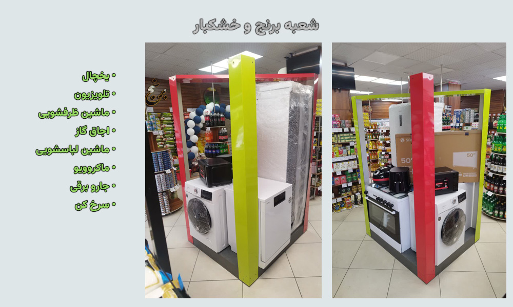 جوایز قرعه‌کشی شعبه برنج و خشکبار شاهین ویلا